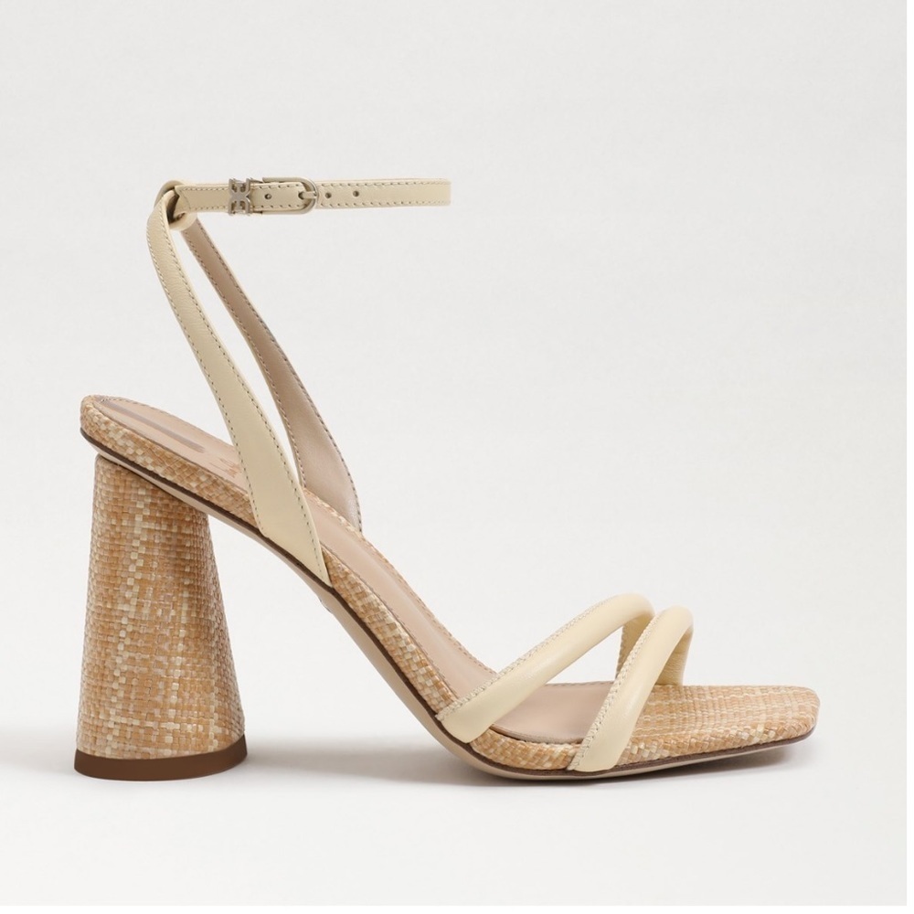 Sam Edelman Womens Kia Strappy Ankle Strap Heel Sandals Shoes BHFO 1661